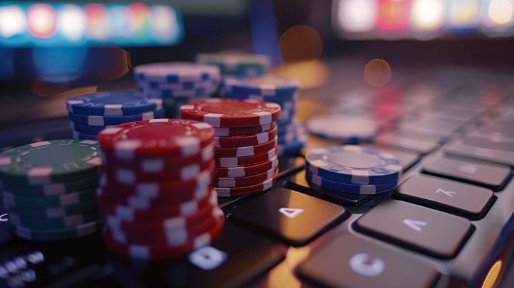 Responsible gaming guidance for adults browsing a game lobby